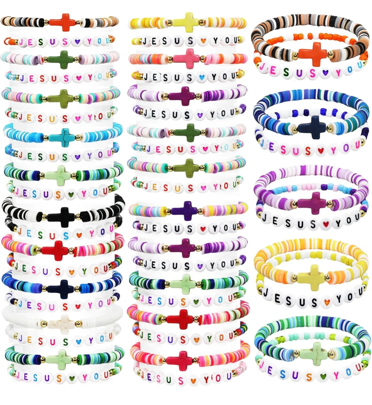Jesus Loves You Bracelet - Image 3