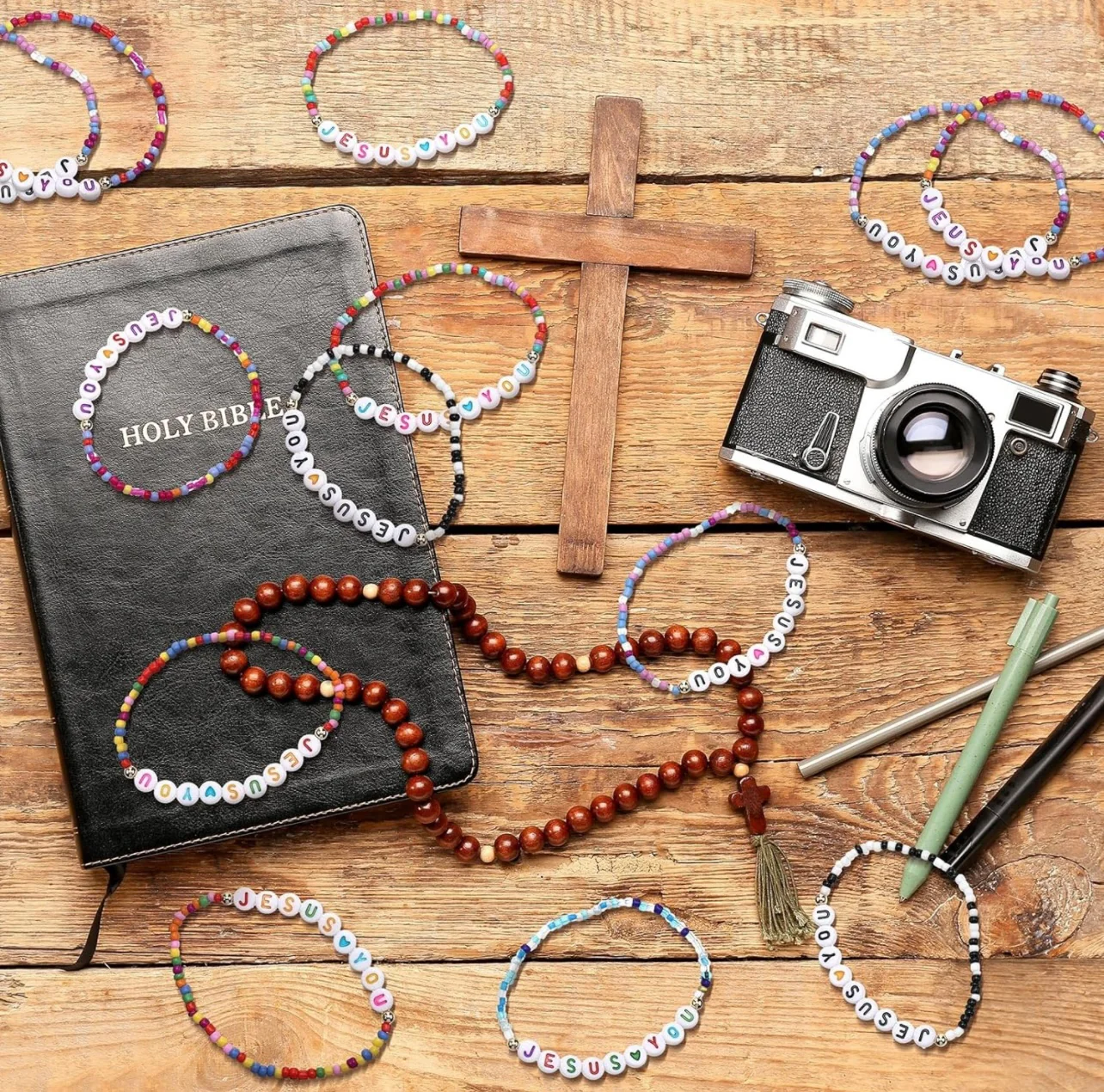 Jesus Loves You Bracelet - Image 3
